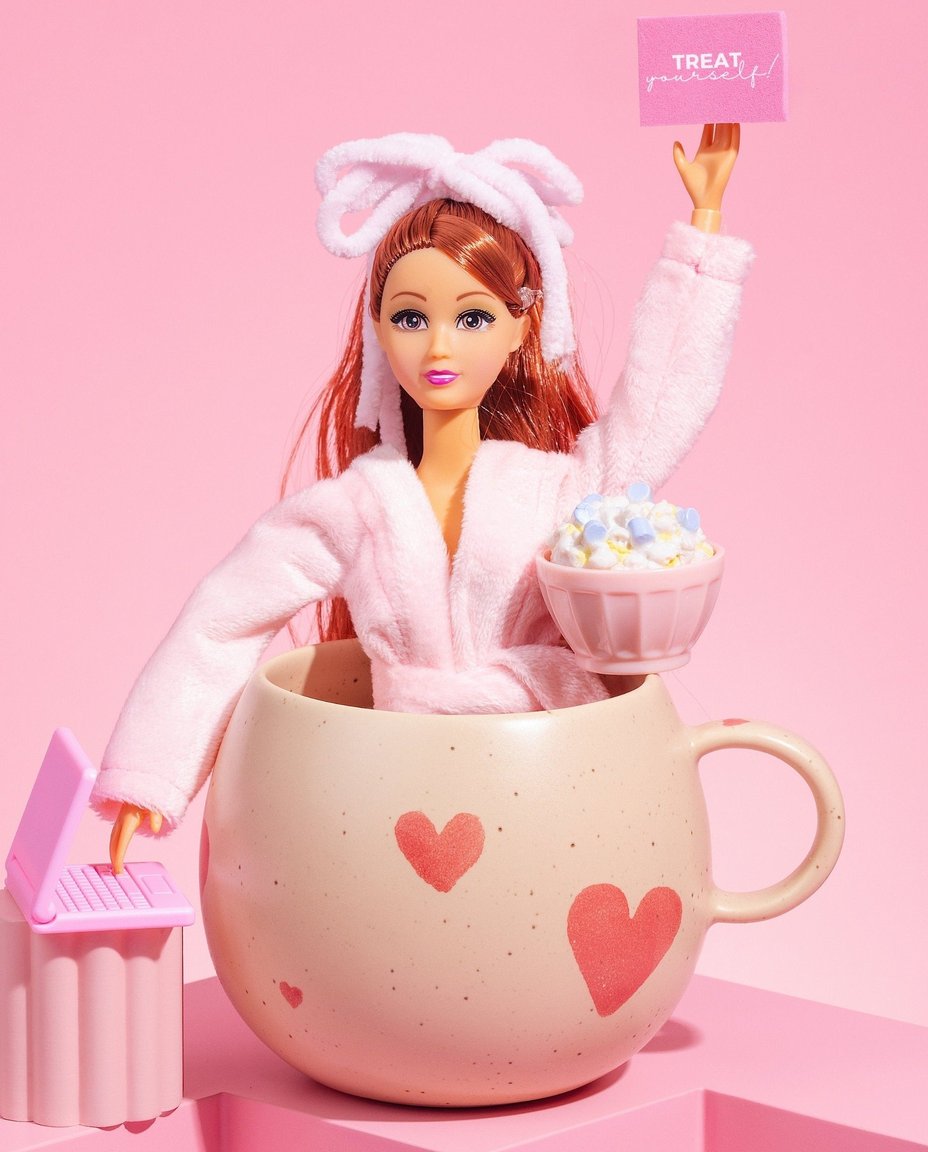 Tasse boule en grès Cozy Hearts 500ml Édition limitée