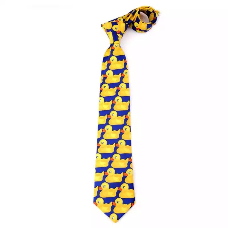 Cravate Canards Jaunes – visuel produit
