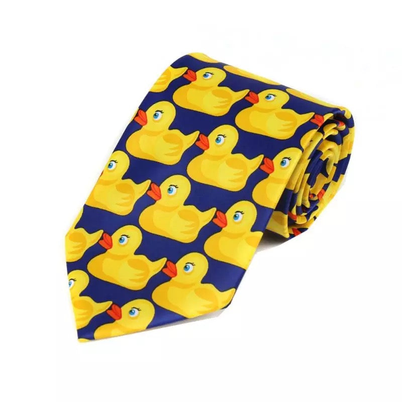 Cravate Canards Jaunes – visuel produit