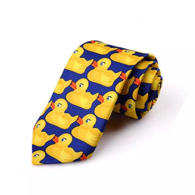 Cravate Canards Jaunes – visuel produit