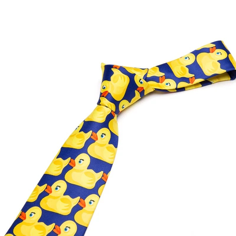 Cravate Canards Jaunes – visuel produit