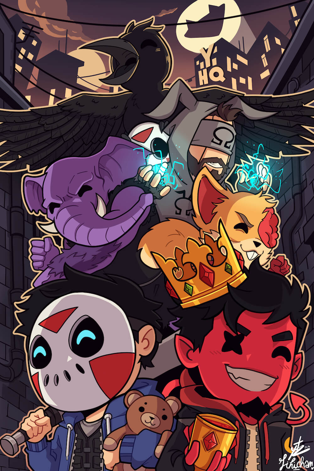 Crowlirious Poster