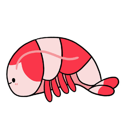 Mini Squishable Crevette de Cristal