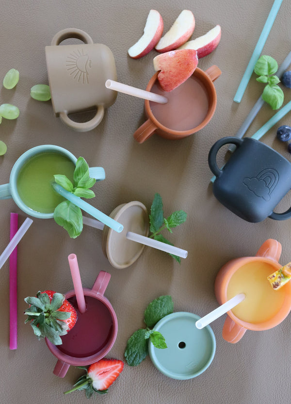 Cup duo with lid by Lille Vilde