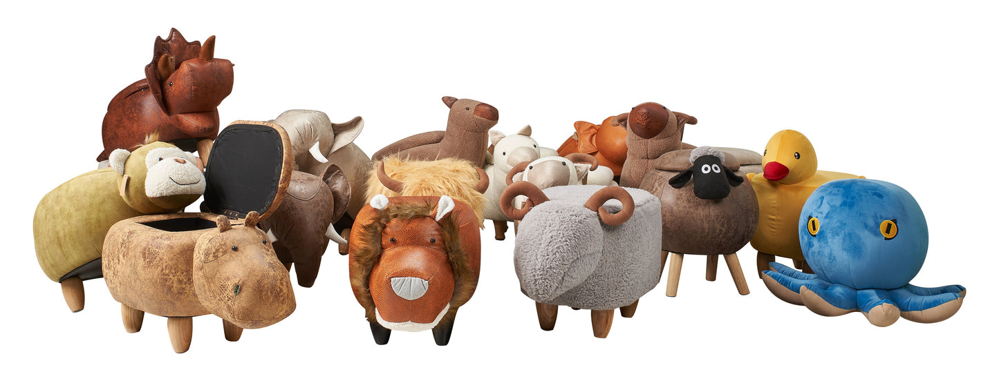 Animal Pouf - Panda
