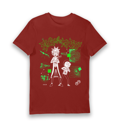 T-shirt adulte Rick and Morty Portal Math