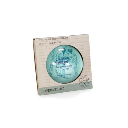 Boxed paperweight (70 mm) - Pulteney Press (Jane Austen)