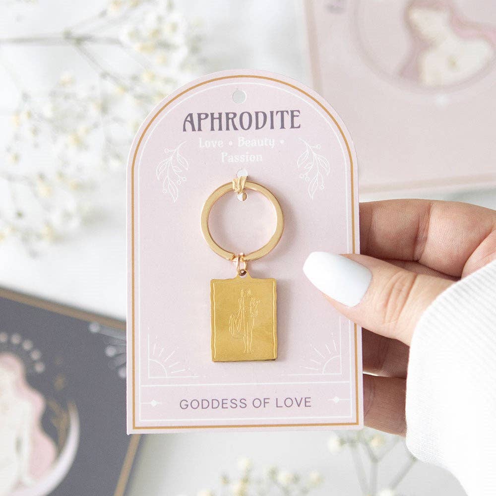 Aphrodite Goddess of Love Talisman Keychain