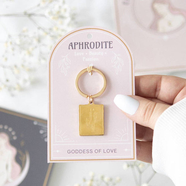 Aphrodite Goddess of Love Talisman Keychain