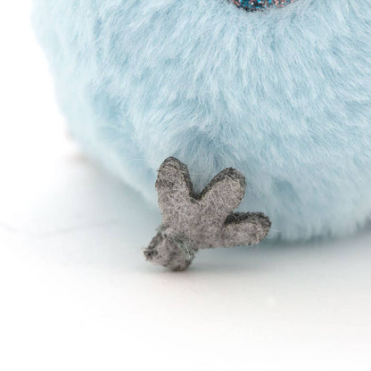 Whozie plush pendant with bow, 8 cm