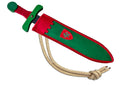 Softik Green Sword + Lion Scabbard