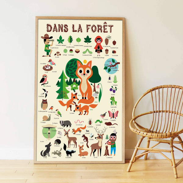 Forest - Sticker poster - Discovery 3 +