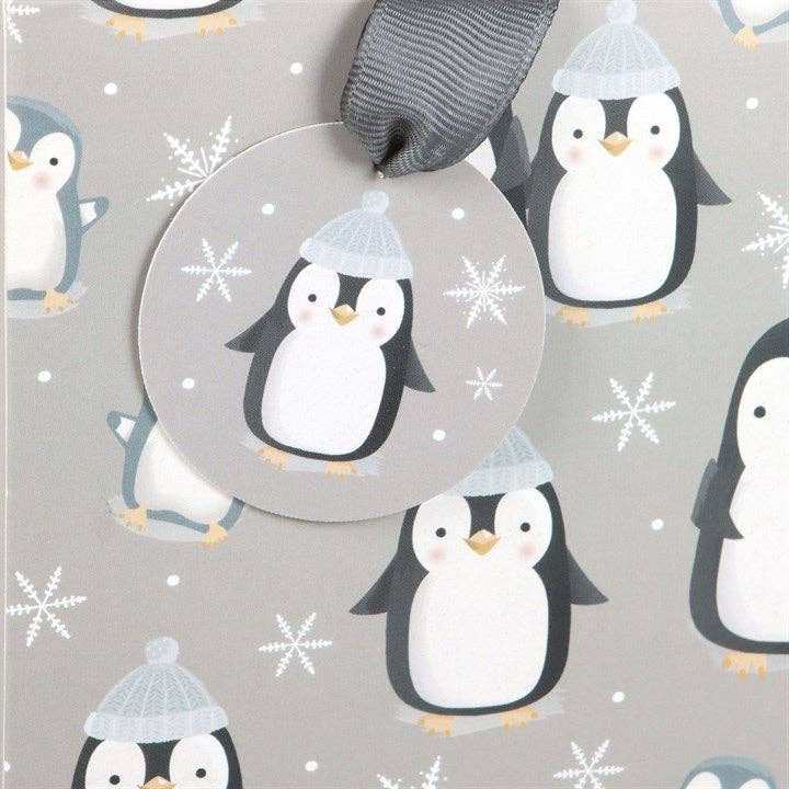 Winter Penguin Gift Bag (23 cm)