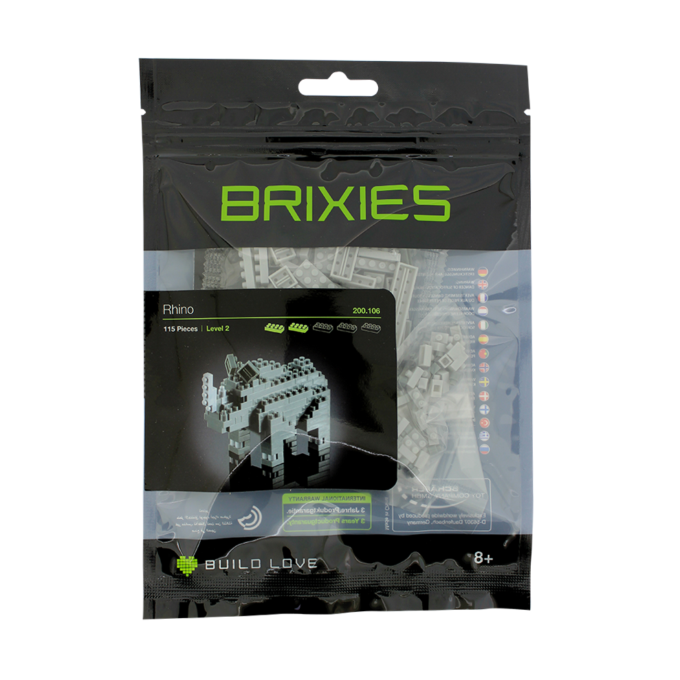 BRIXIES Rhinocéros