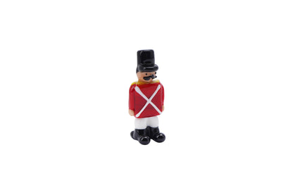 Nutcracker glass figurine