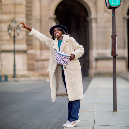 Sac banane à langer - All over Léopard