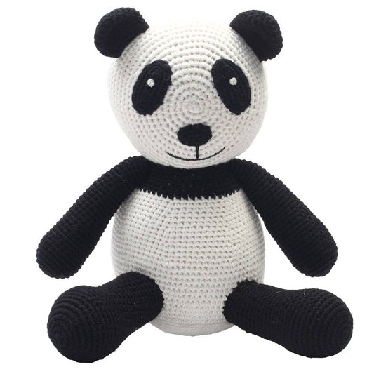 XL Crochet Plush - Black Panda