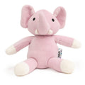 Peluche en Velours Bio - Éléphant Rose