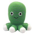 Peluche en Crochet - Pieuvre Verte