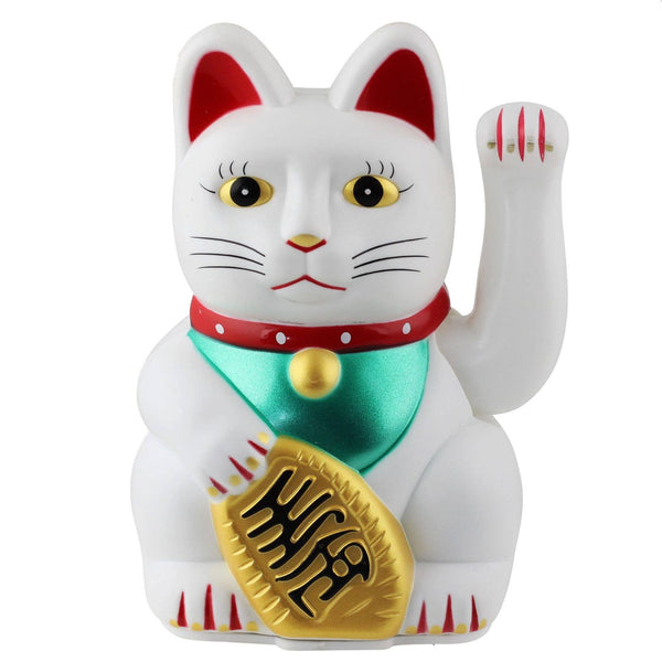 Lucky white cat 13cm