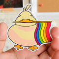 Duck Pride Sticker