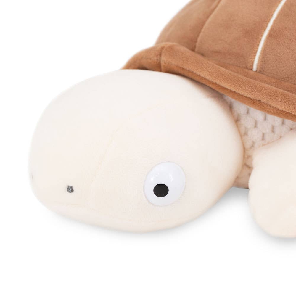 Peluche tortue marron 30 cm