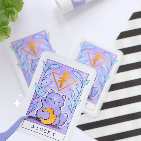 Lunar Lucky Cat Stickers
