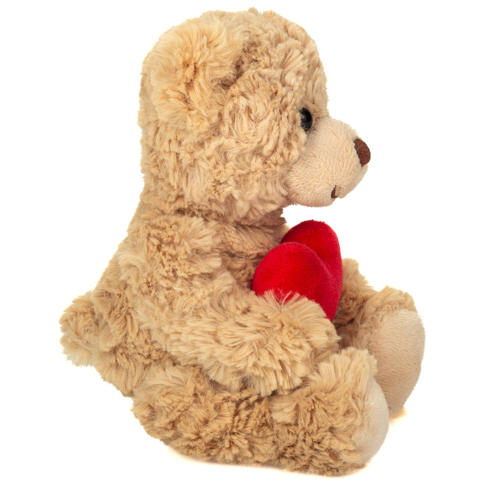 Peluche Orsetto Beige con Cuore – 20 cm