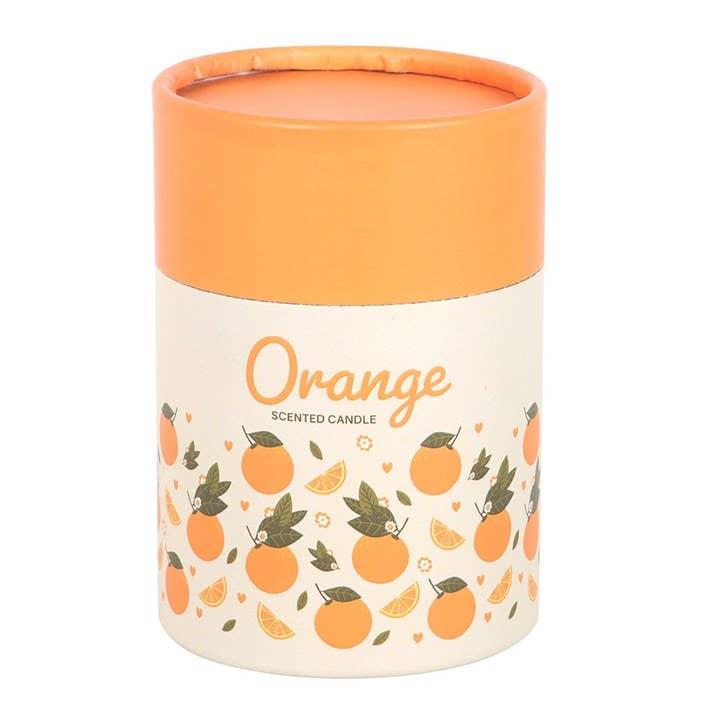 Bougie parfumée à l'orange