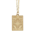 The Vintage Star Tarot Card Necklace