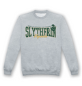 Sweat adulte Harry Potter Serpentard Collegiate gris chiné