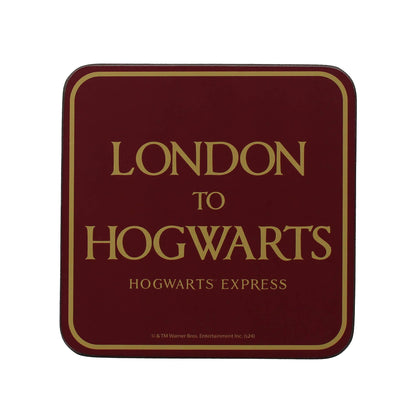 Sous-verre Harry Potter - Londres à Poudlard