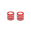 Bougeoirs en Céramique Tropicale 2-Pack