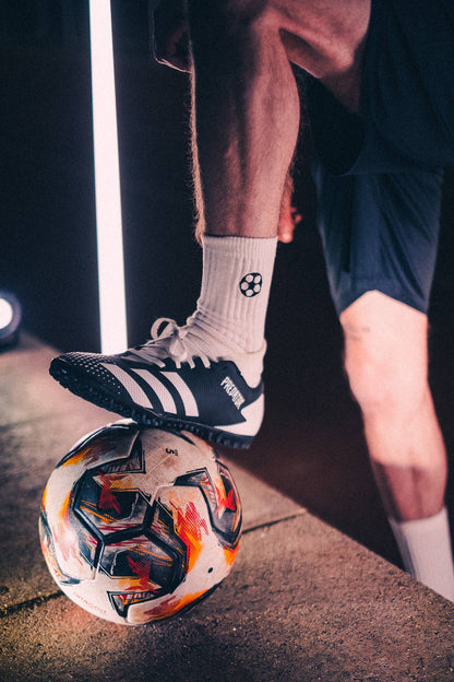 Chaussettes football Charles motif ballon brodé