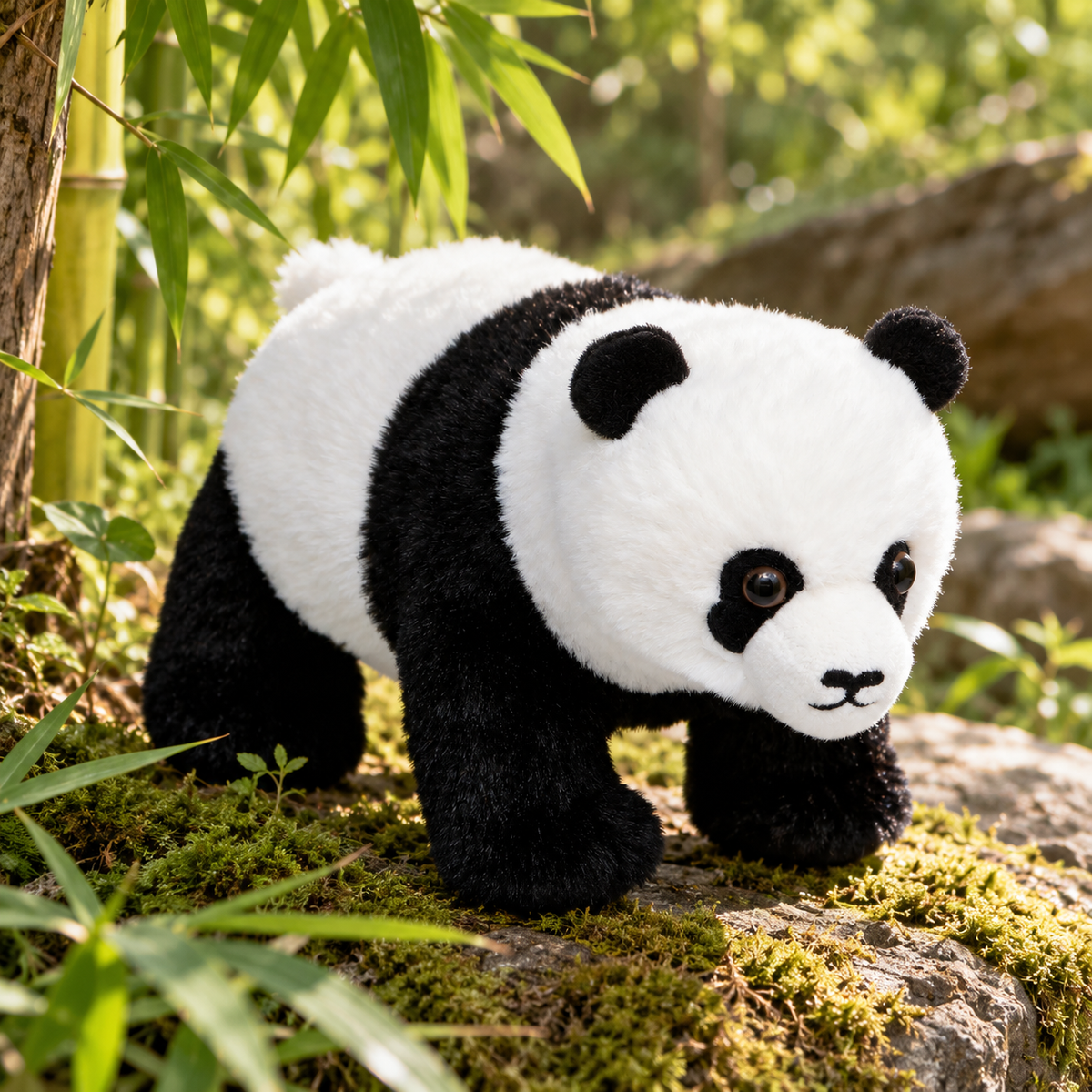 Panda-Plüschtier All About Nature – Wild Planet
