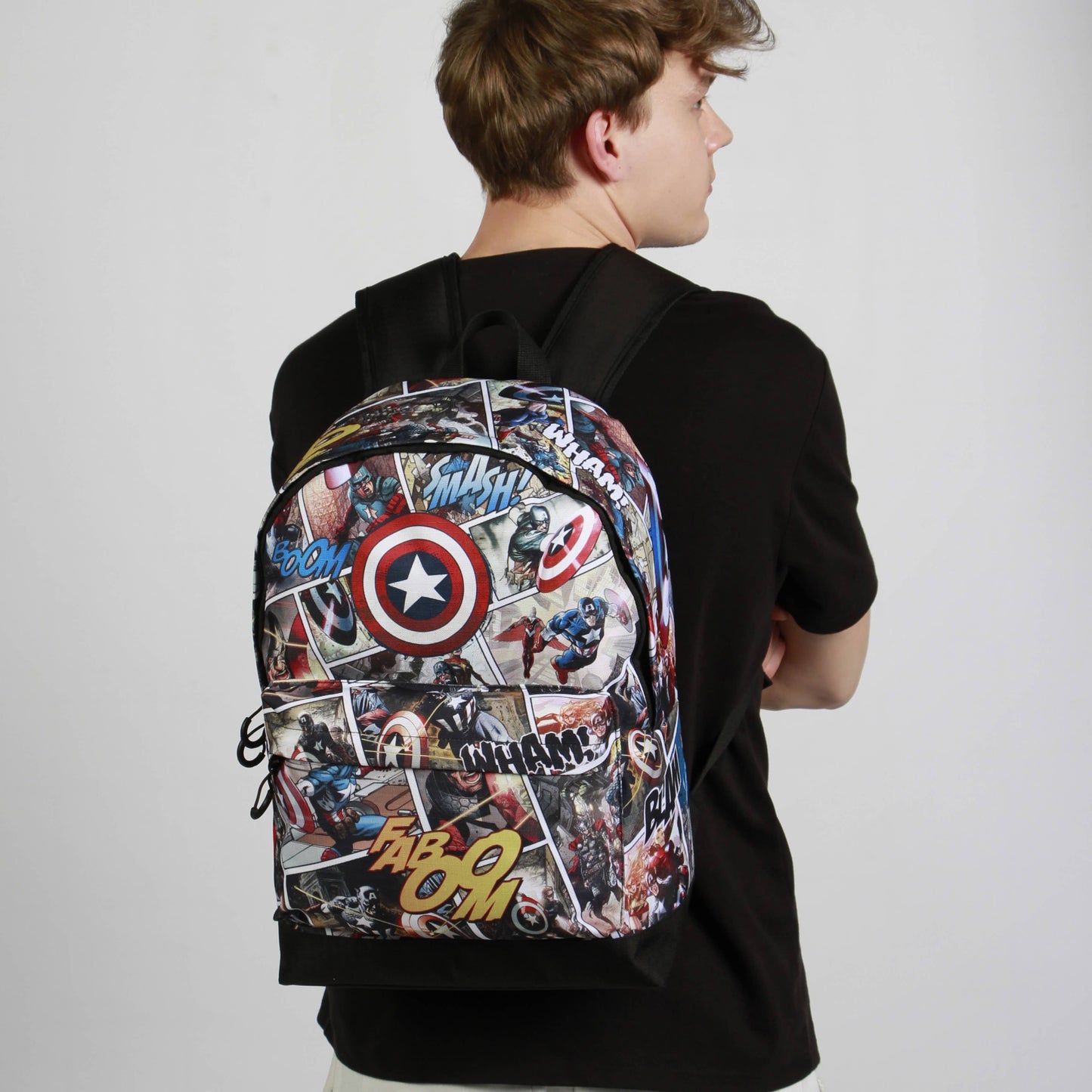 Marvel Captain America Backpack - Comic