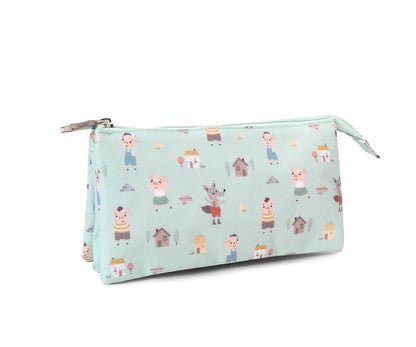 The Three Little Pigs 3-Compartment Pencil Case