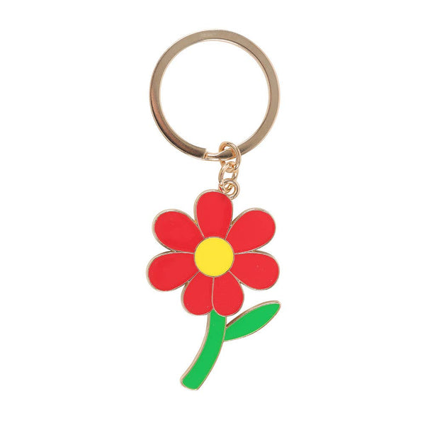 Flower keychain "Take care of your mind"