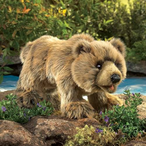 Marionetta a forma di orso grizzly