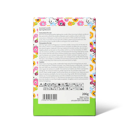Hello Kitty Seasons scented candle, Spring Flower, 3D lid