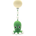 Oktopus-Kinderwagenhaken – Grün