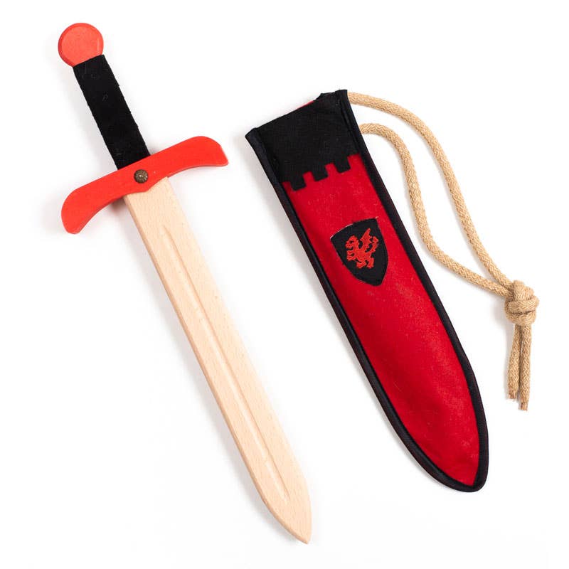Épée Kamelot S + Fourreau Rouge