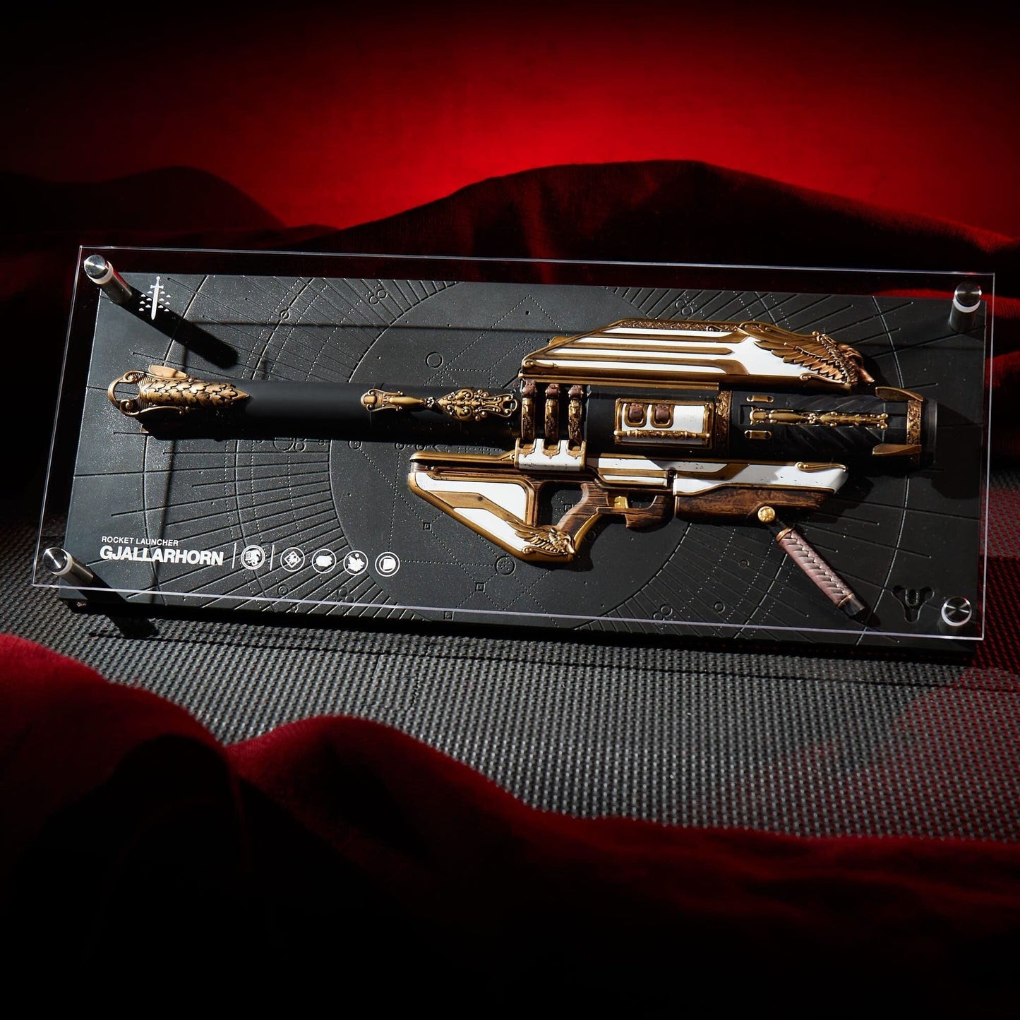 Destiny Exotic Armory Collection "Gjallarhorn" Replica Plaque