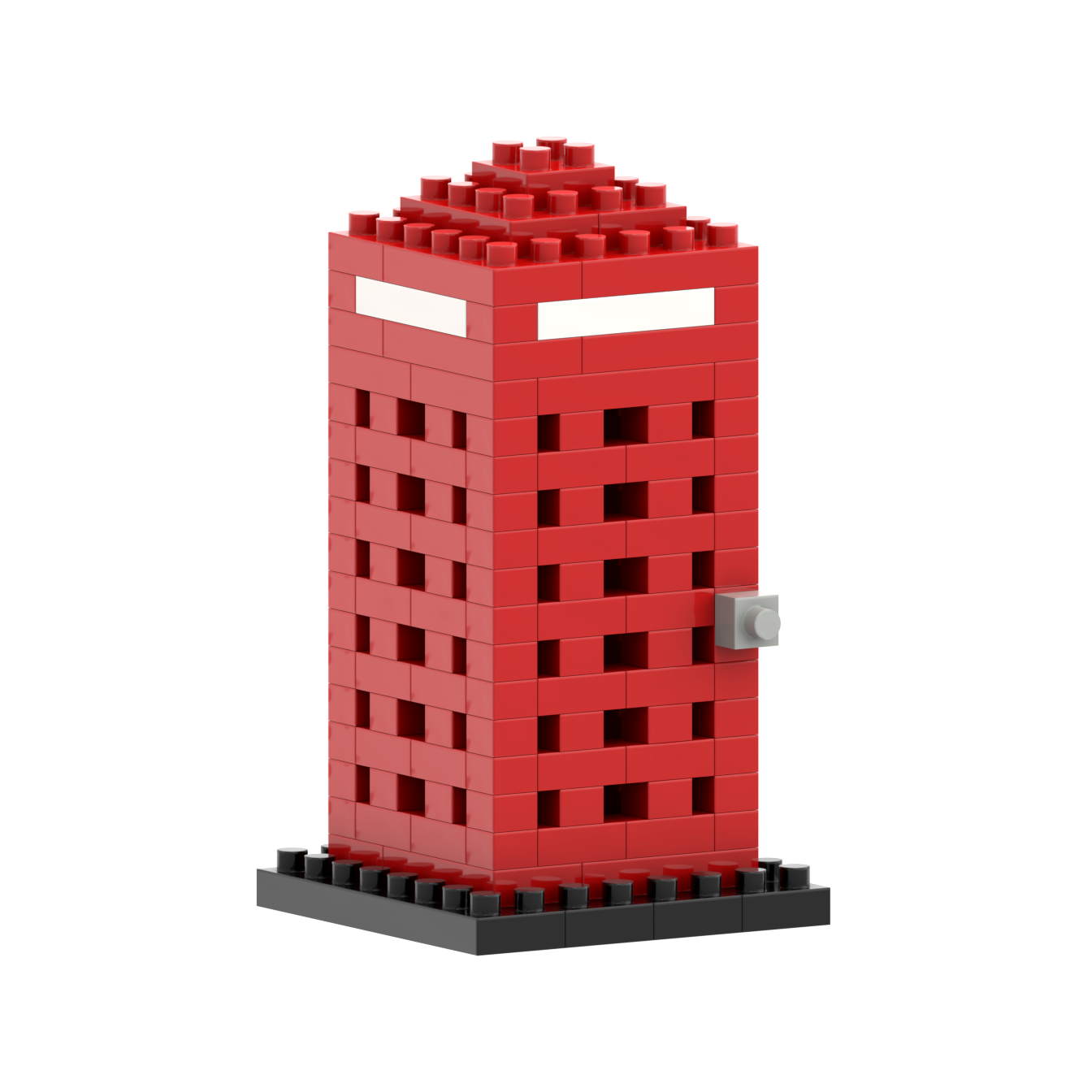 BRIXIES Cabine téléphonique rouge