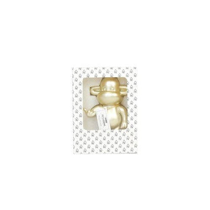Ornament - Hanging Loose Monkey Figurine 'The Legend' - Polyresin - Gold - 11x7x19cm