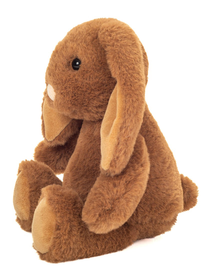 Dark brown Cara rabbit plush toy