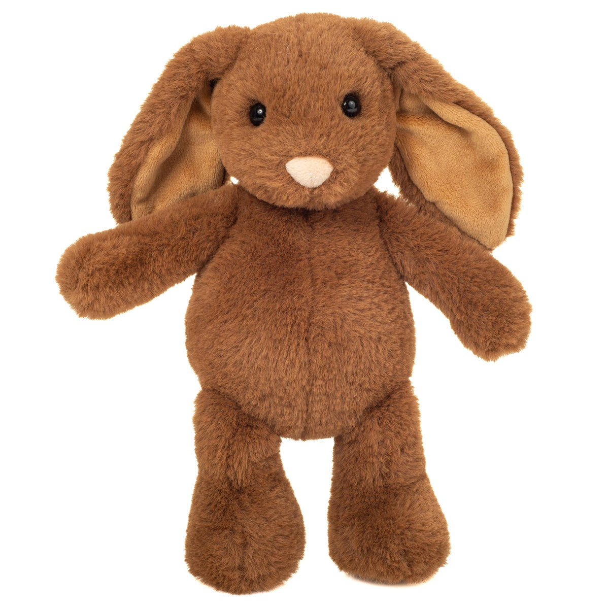 Peluche Coniglio Cara Marrone Scuro