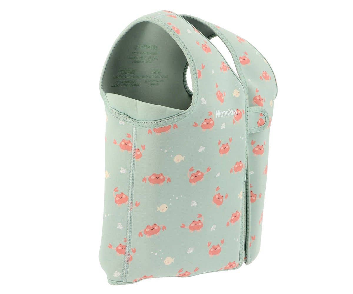 gilet de flottaison dapprentissage pour enfants crabes monneka