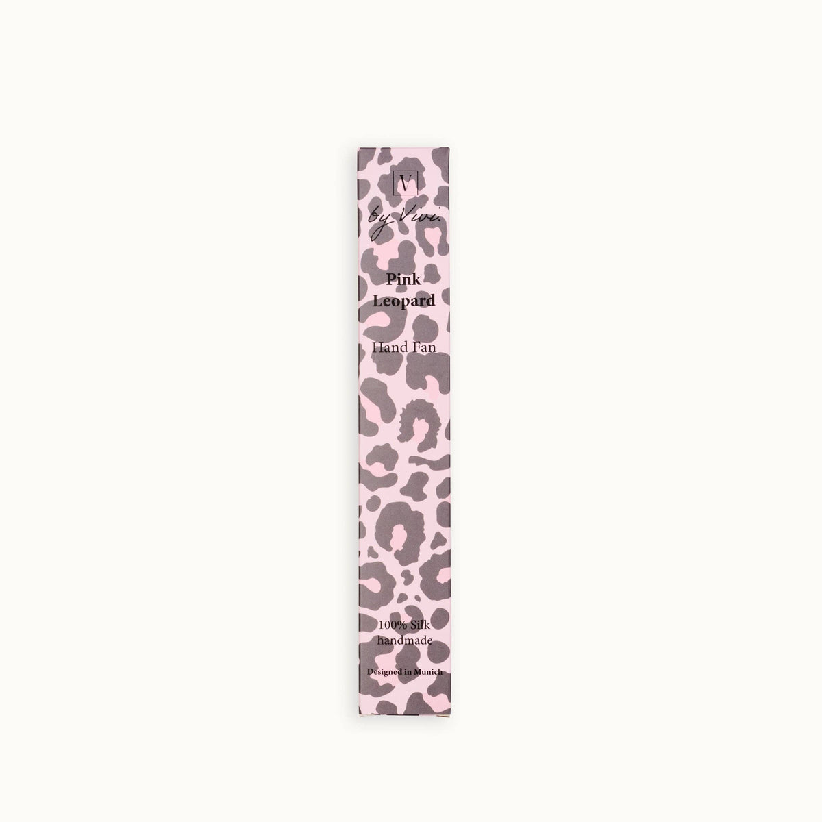 Ventaglio leopardo rosa