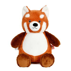 Peluche Panda Roux Fu Bao à Rembourrage Amovible